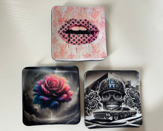 Square coasters