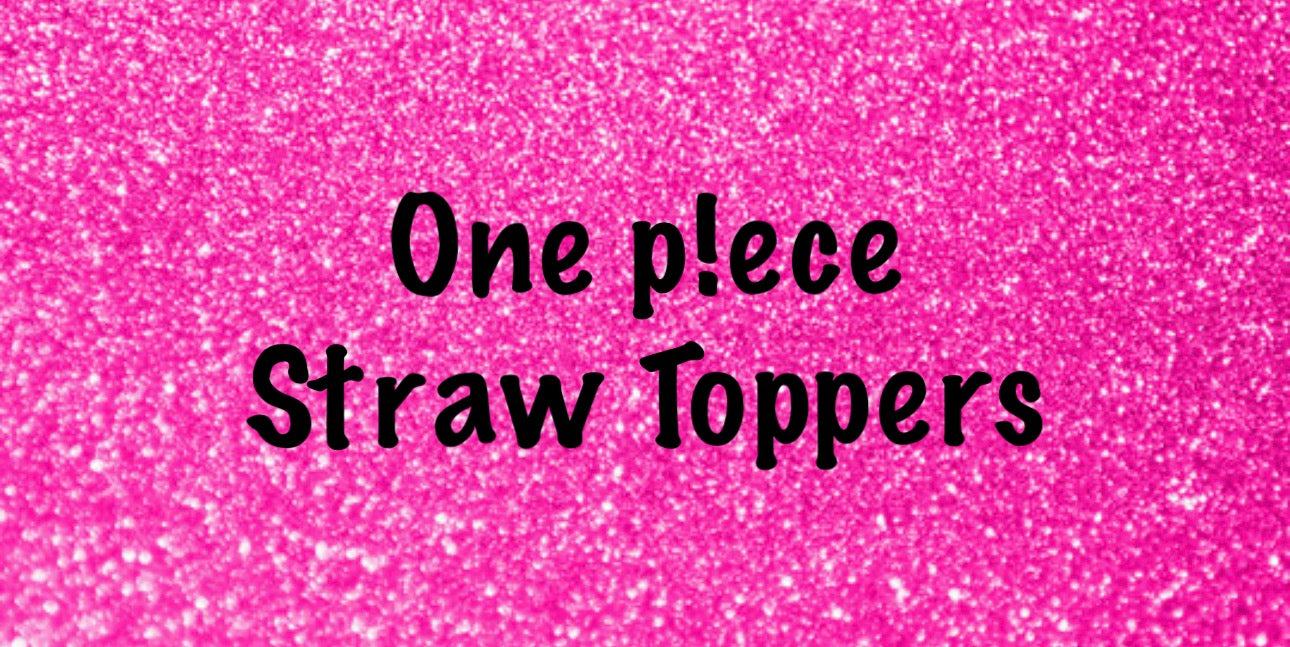 One P!ece Straw Toppers