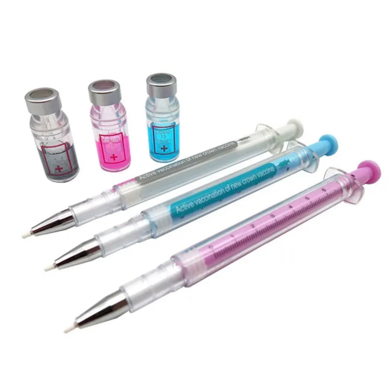 Fake syringe pen
